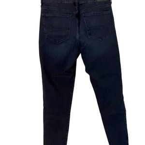 American Eagle dark blue jeggings with stretch, size 12.
